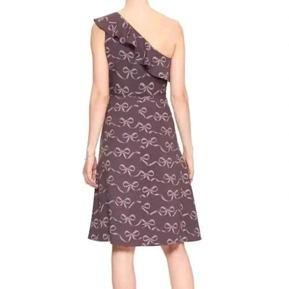 Banana Republic one shoulder dress sz 10 - Picture 6 of 6